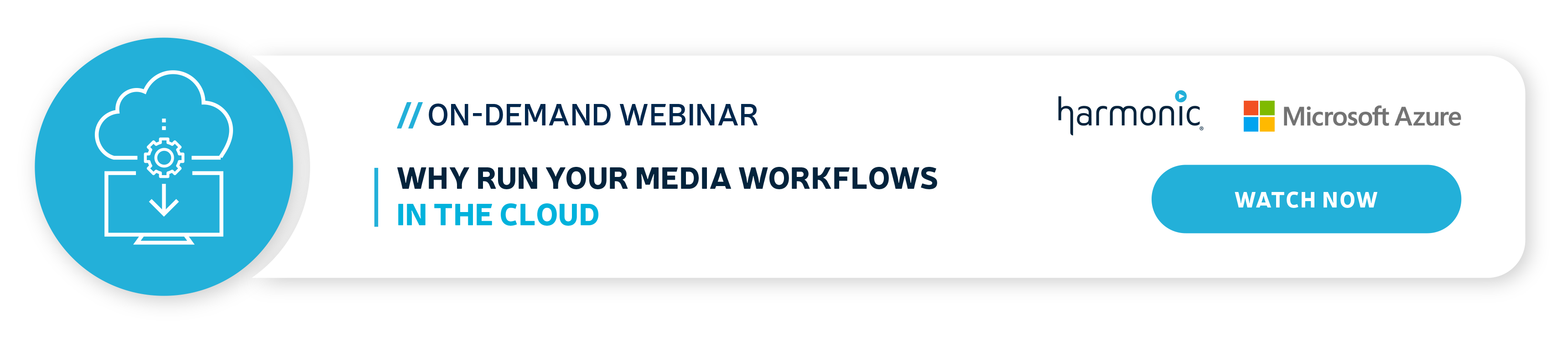 Media Workflows in the Cloud