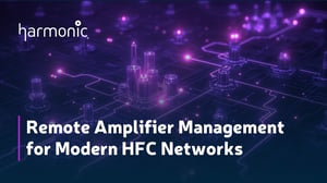 Remote Amplifier Management for Modern HFC Networks